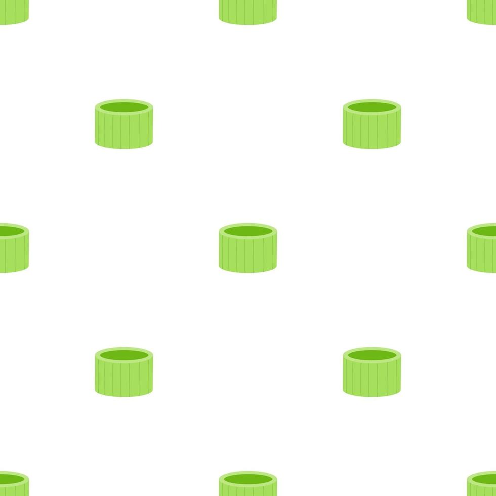 Illustration on theme of bright pattern green onion vector