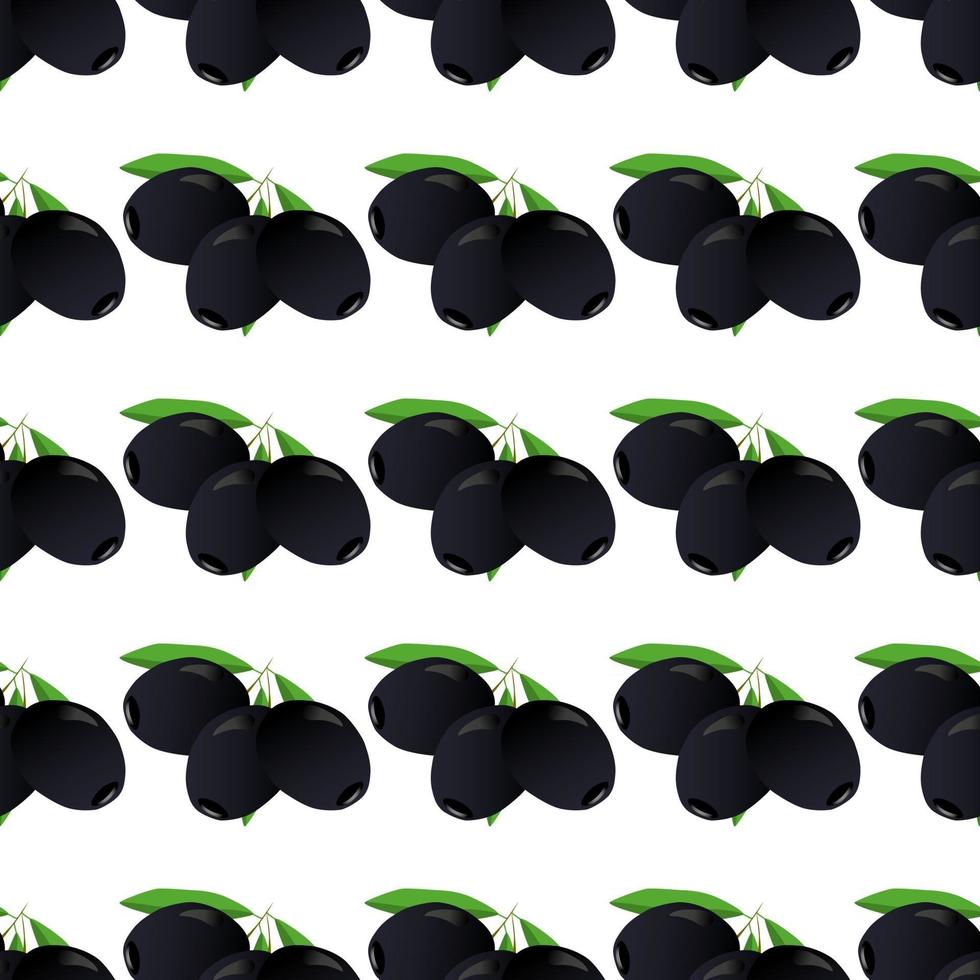Illustration on theme of bright pattern italian olive vector