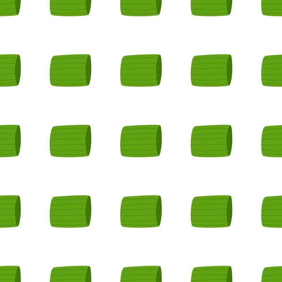 Illustration on theme of bright pattern green onion vector