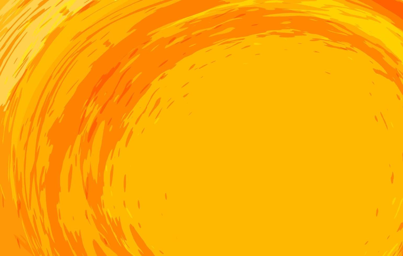 Abstract background with yellow orange gradient paint color vector