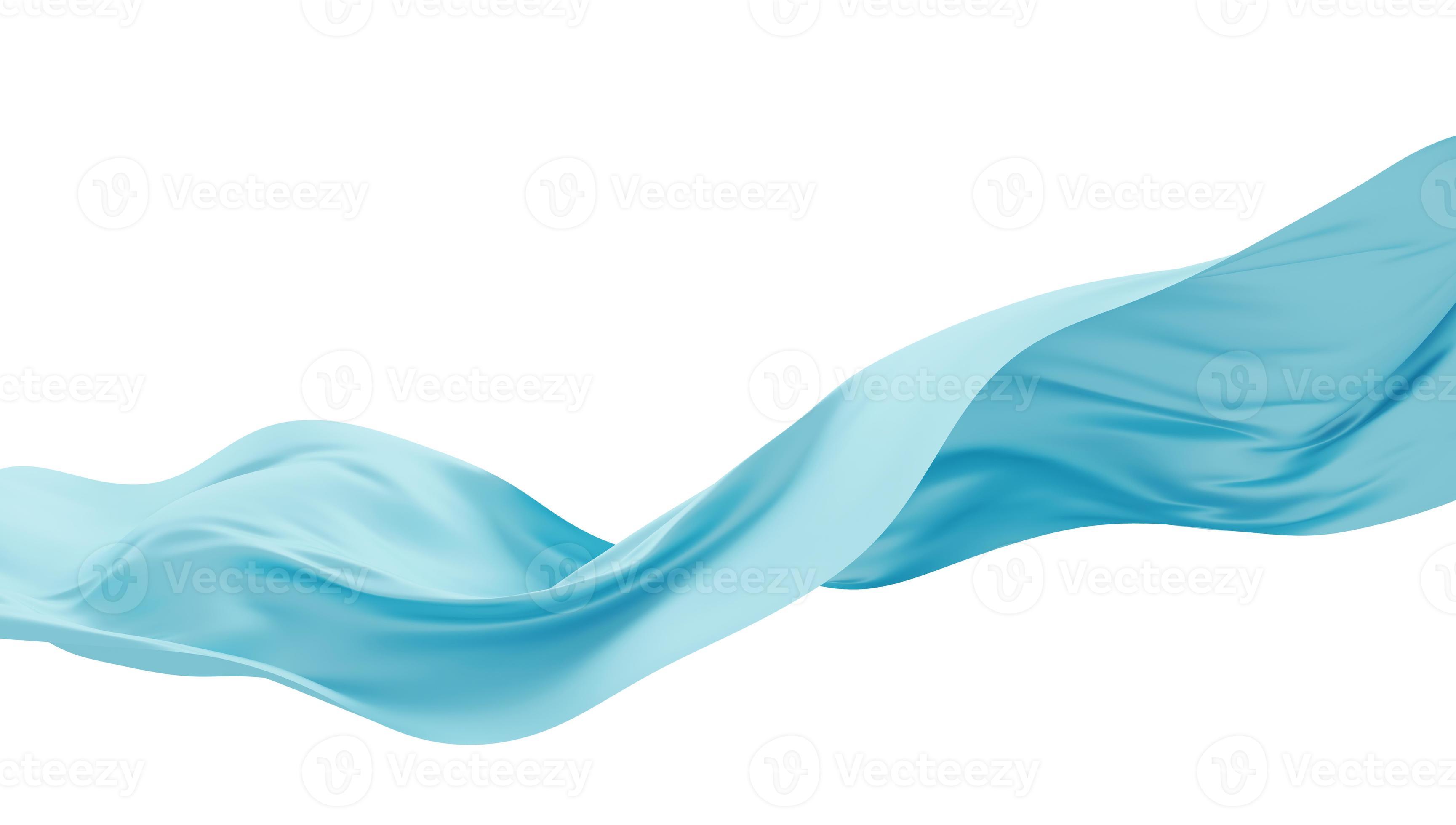 Cloth flying the wind isolated on white background 3D render 2988931