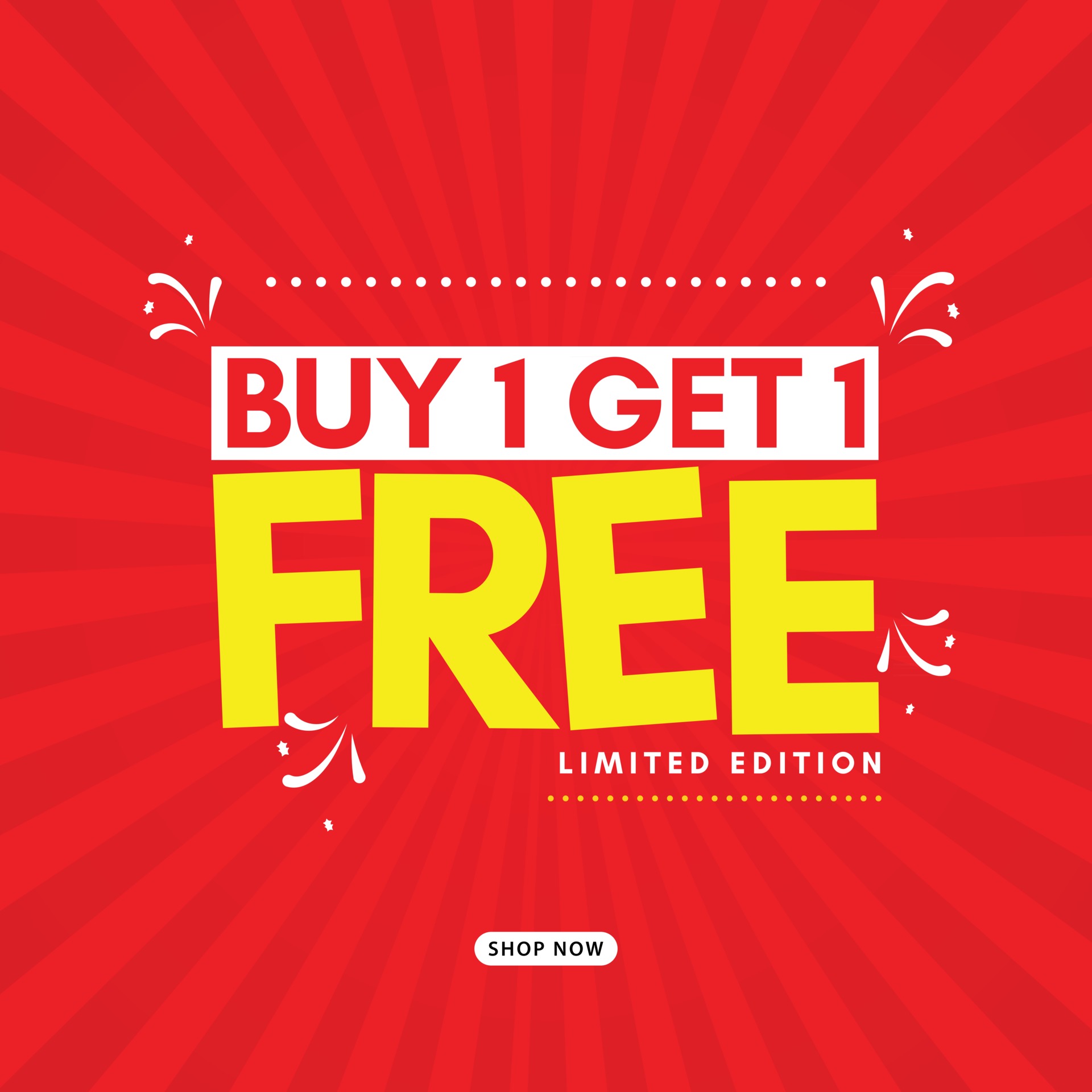 Download Special Weekend Buy this 2 Get 1 Free. Vector illustration. 2989012 Vector Art at Vecteezy