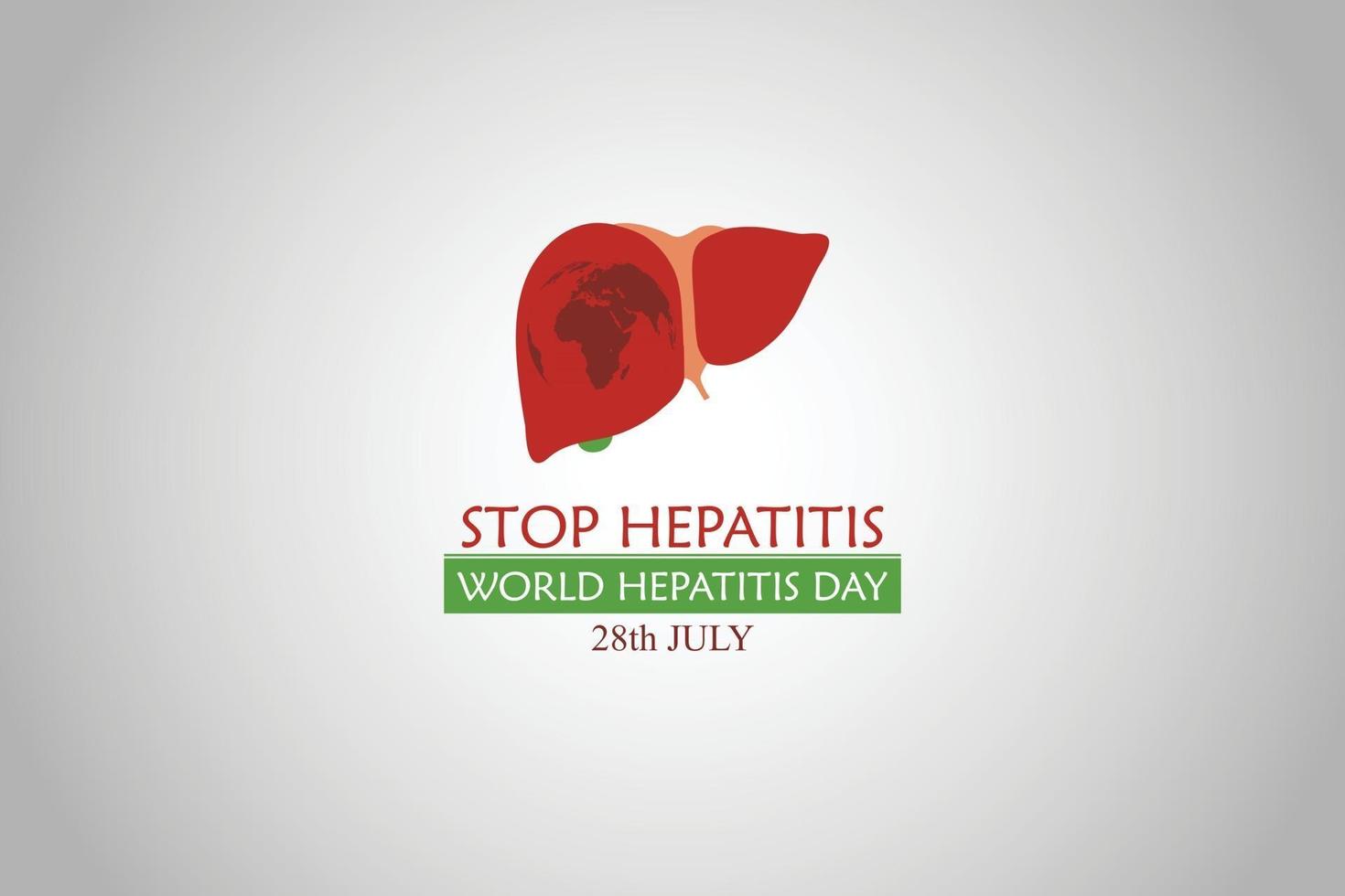 WORLD HEPATITIS DAY vector