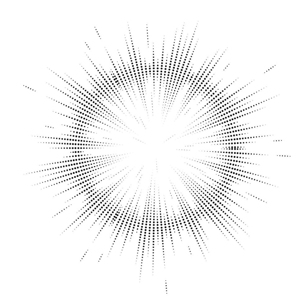 Bursting rays. Sunburst frame. Abstract equalizer element vector