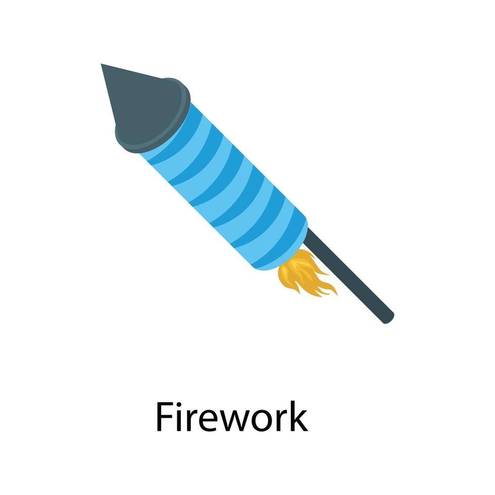 Rocket Firework Concepts vector