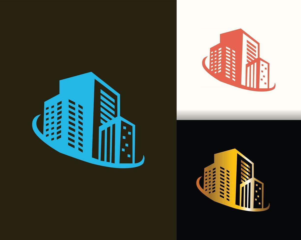 Real Estate And Construction Logo vector