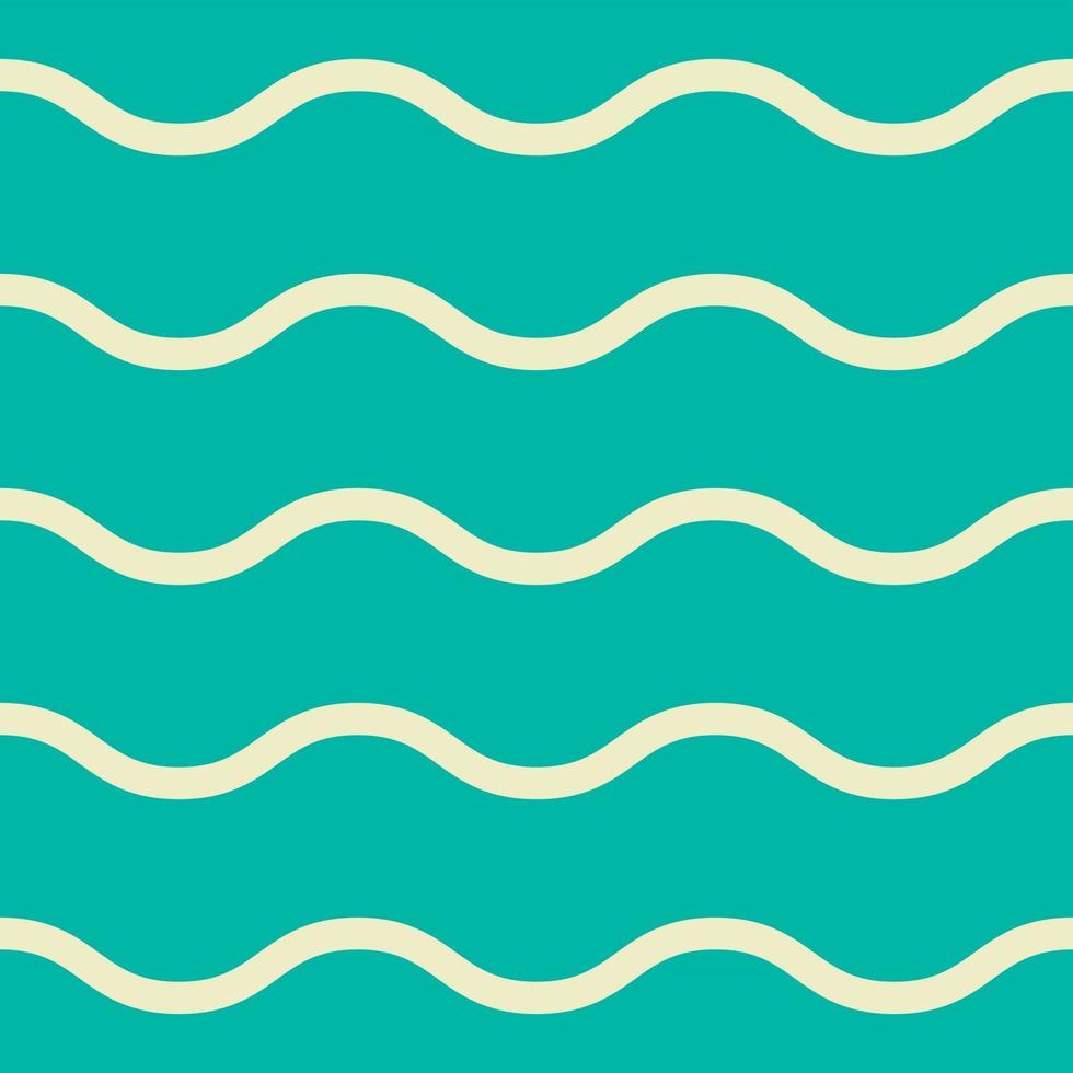 Modern Abstract Waves Seamless Repeat Pattern vector