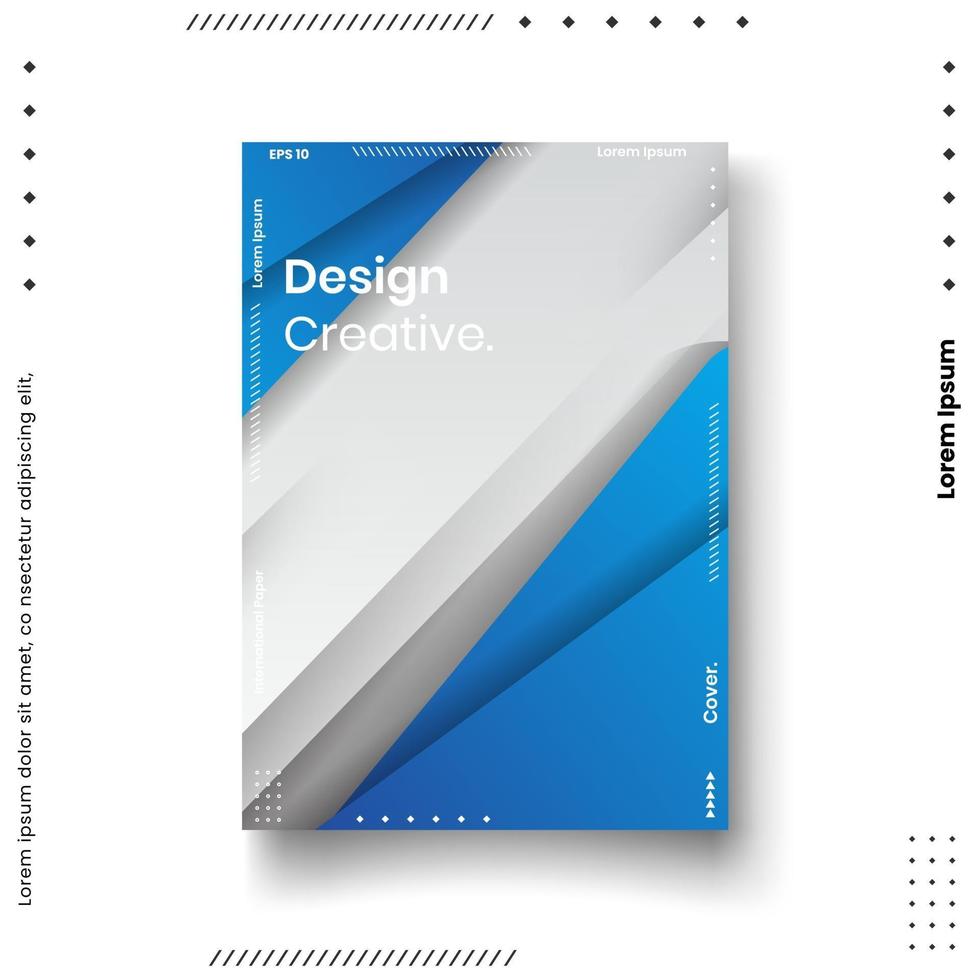 Cover design template set vector