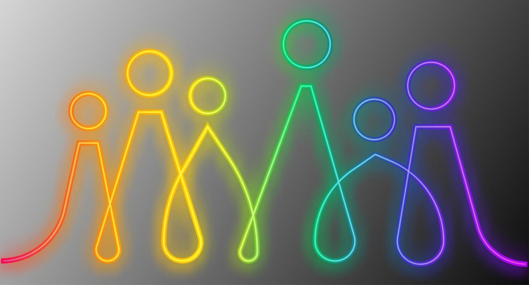 Inclusion and diversity infographic vector set, people logo