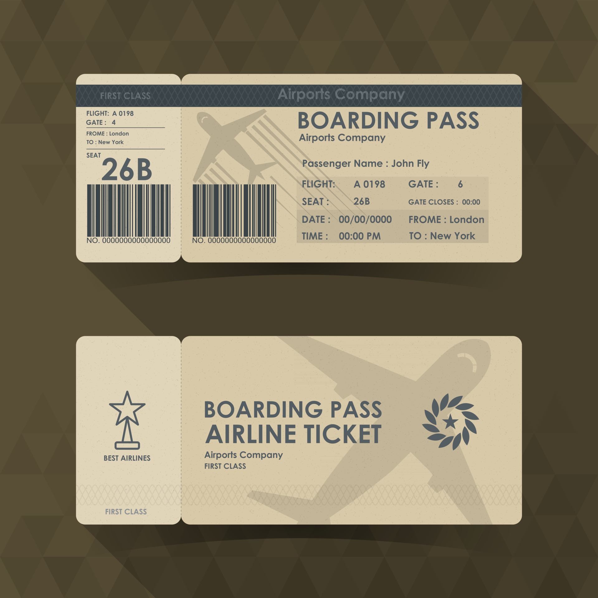 Pass the ticket. Картинка ретро билет на самолет. ticket#2025010421011119. e-ticket#6849363042.