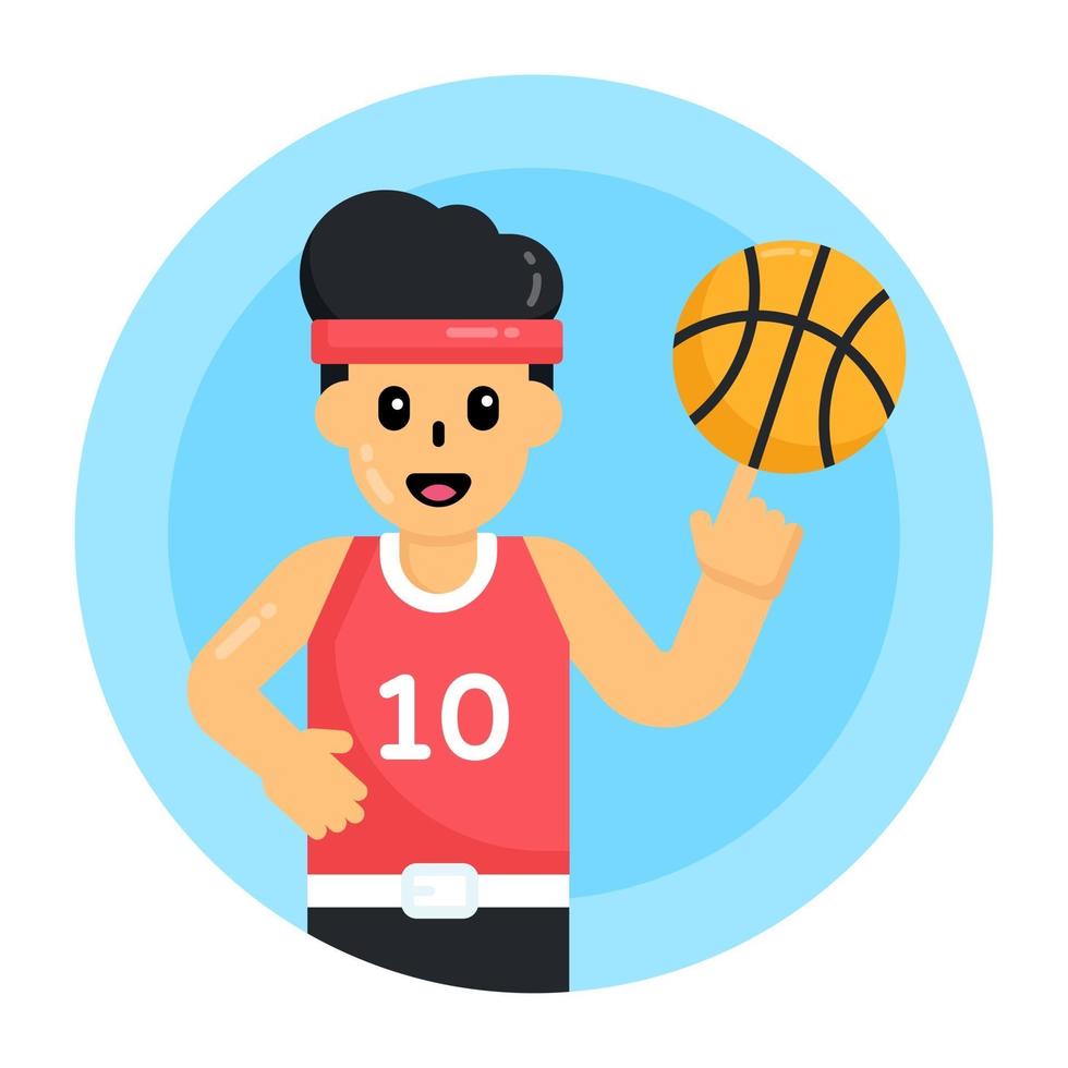 Football Player and Sportsman vector