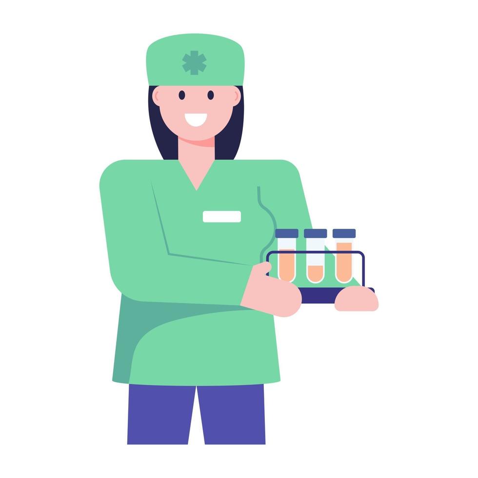 Lab Assistant and Technician 2991832 Vector Art at Vecteezy