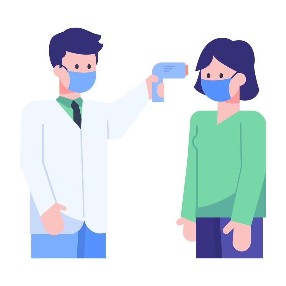 Patient Checkup and Medical vector