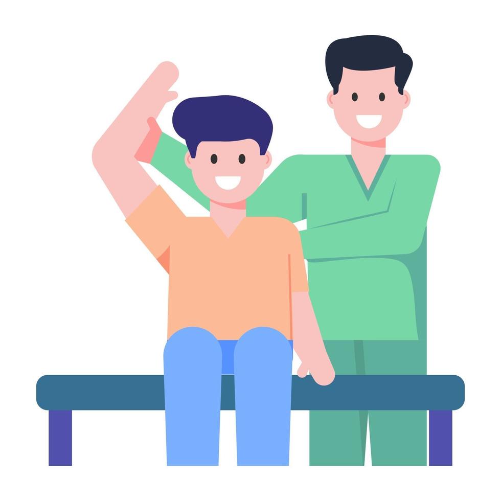 Patient Checkup and Medical vector