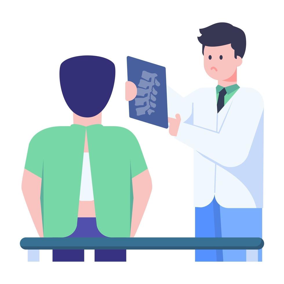 Patient Checkup and Medical vector