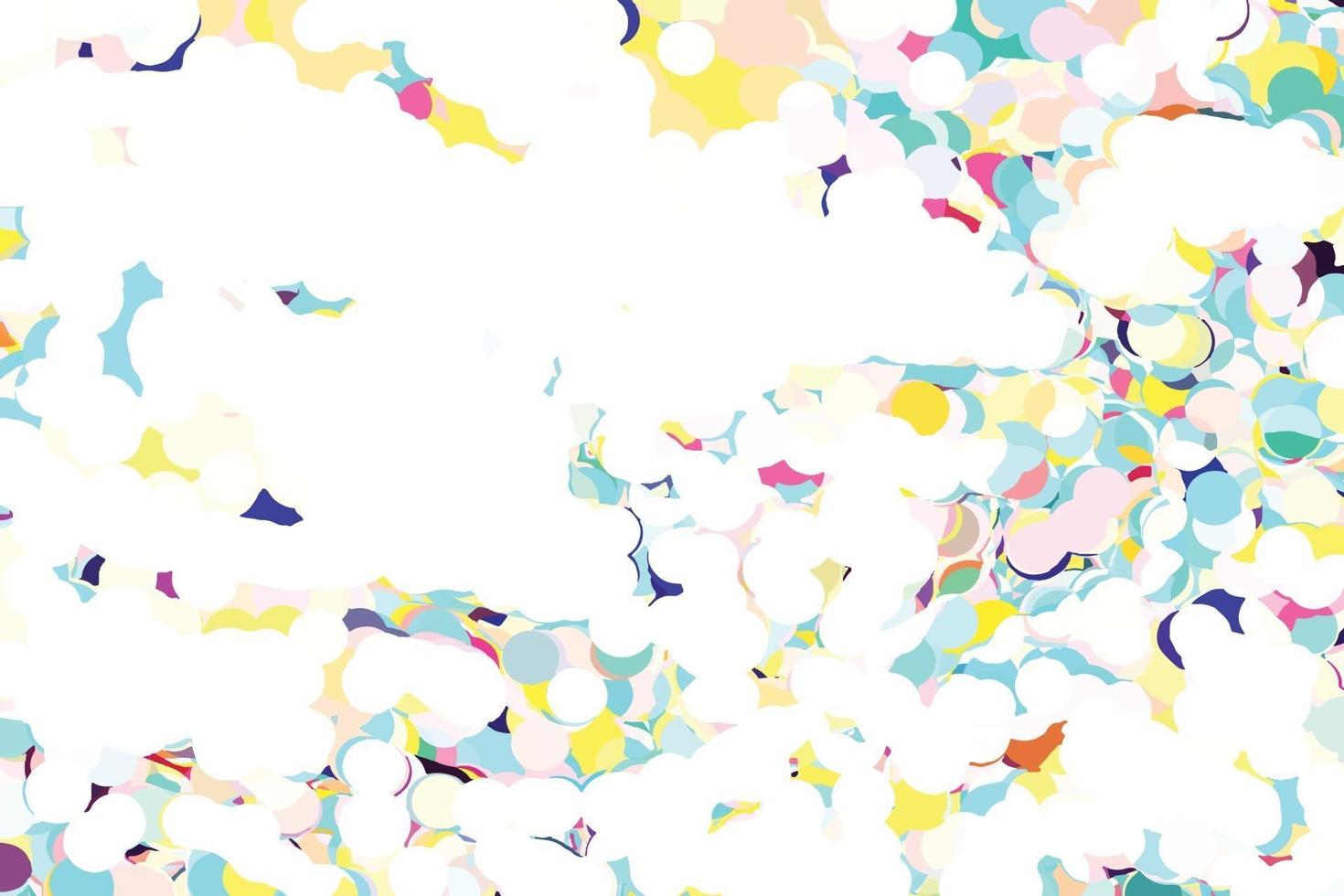Liquify abstract colorful background vector