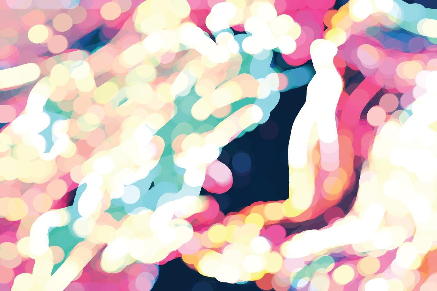 Blurred lighting background vector