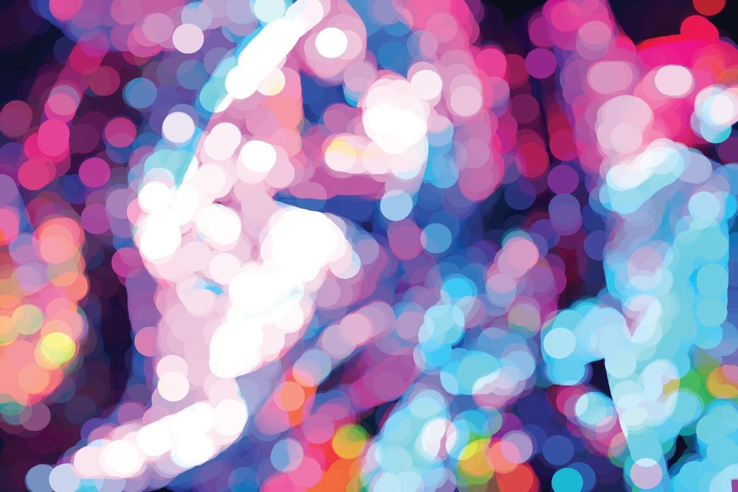 Blurred lighting background vector