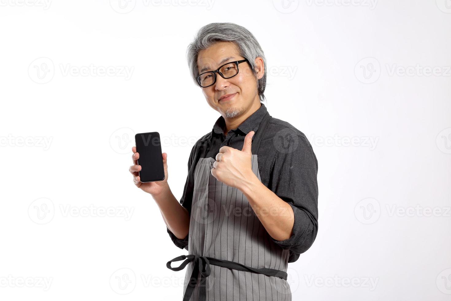 Senior Asian Man photo