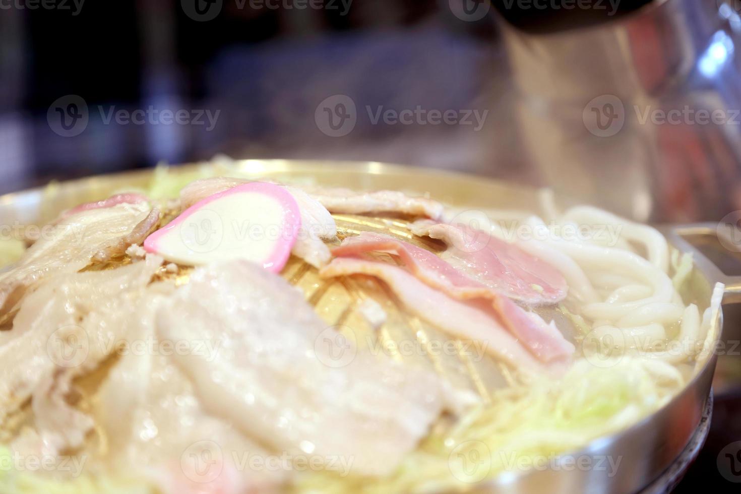 Cooking on Hot Plate photo