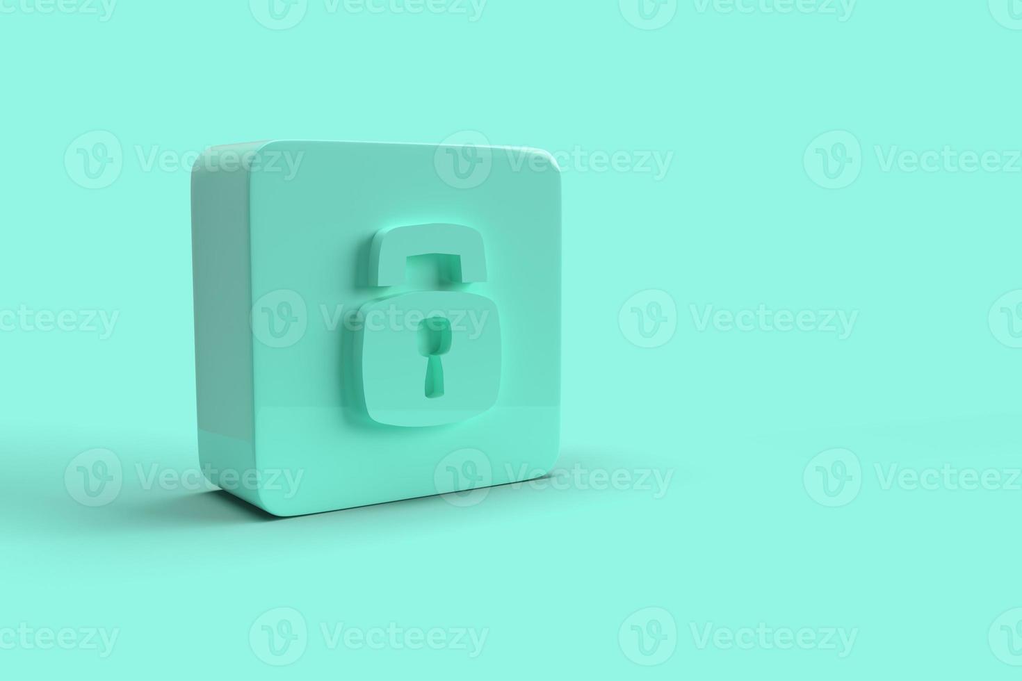 3D Rendering Icon photo