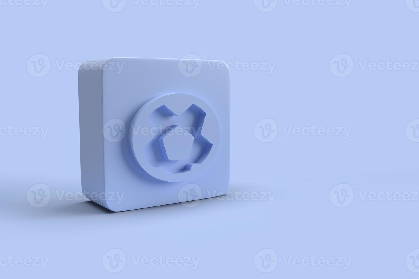 3D Rendering Icon photo