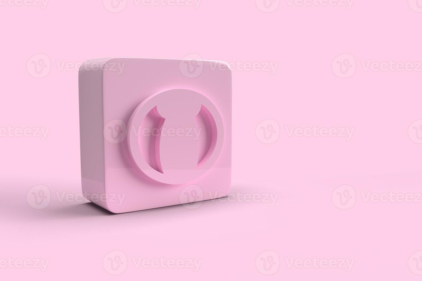 3D Rendering Icon photo