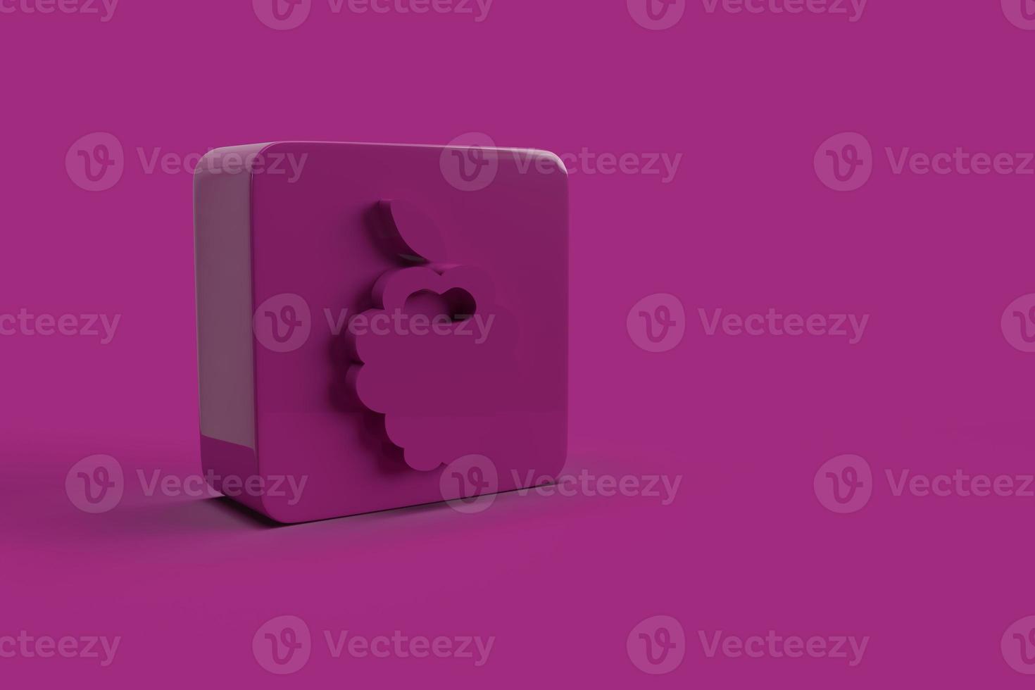 3D Rendering Icon photo