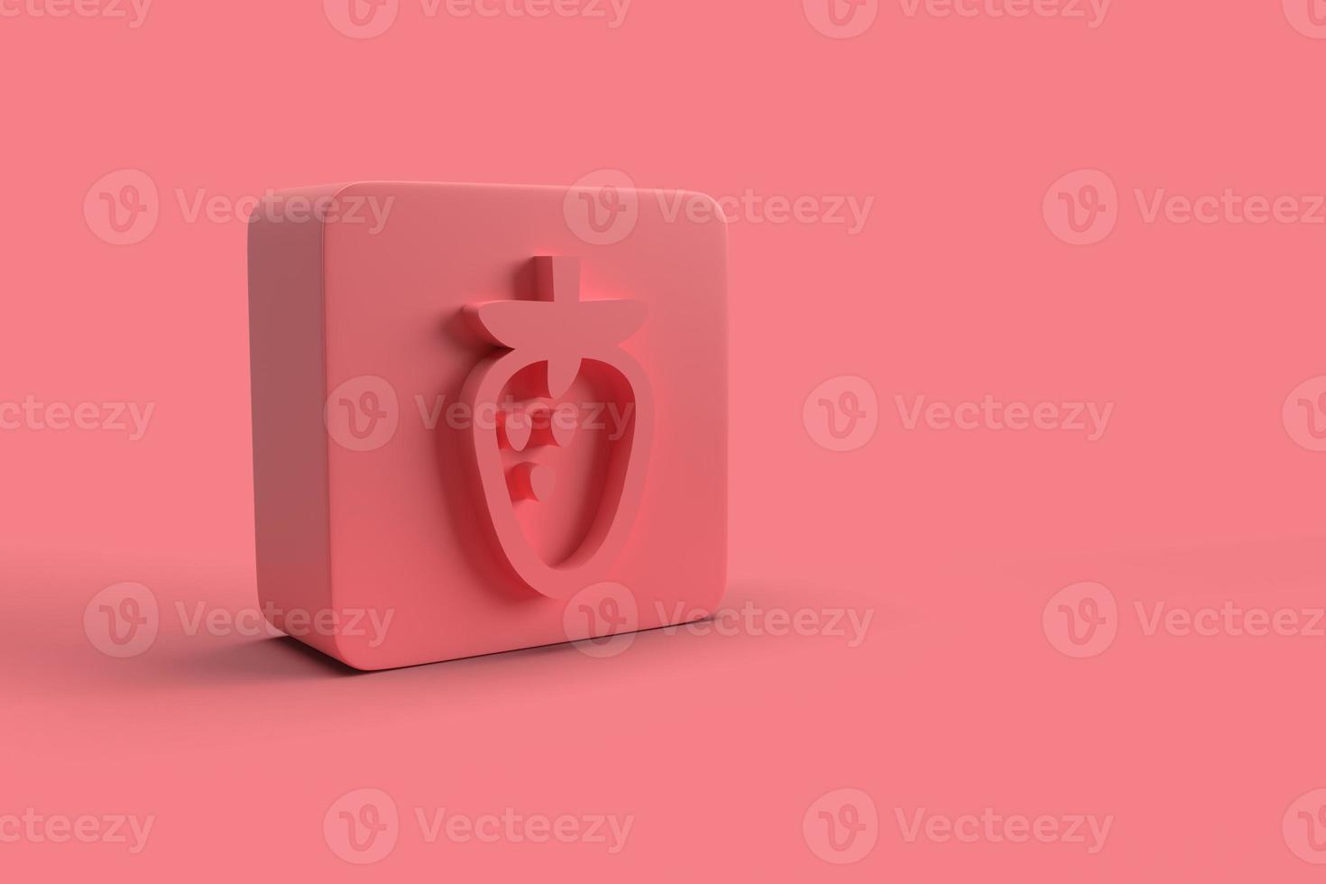 3D Rendering Icon photo