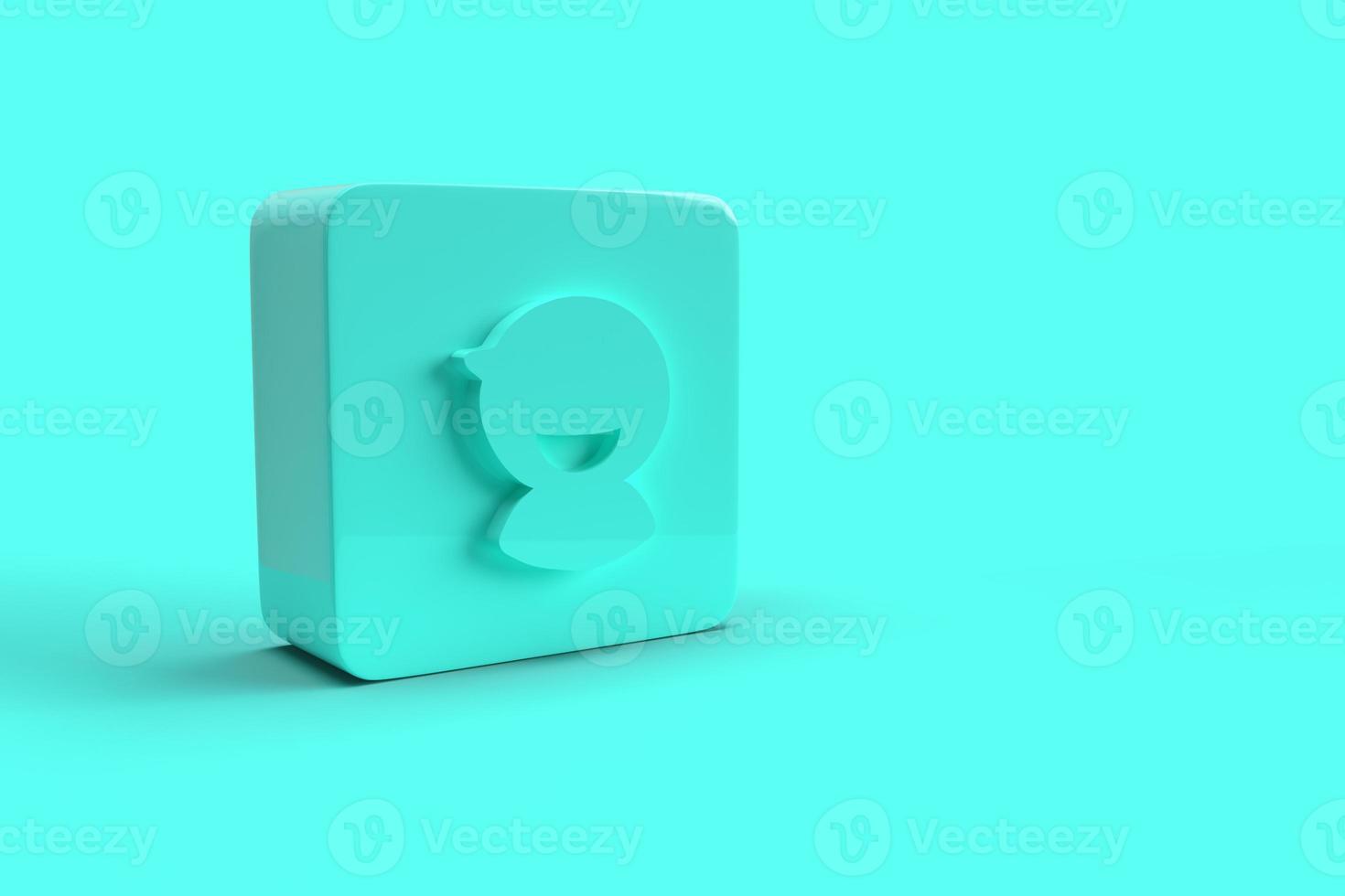 3D Rendering Icon photo