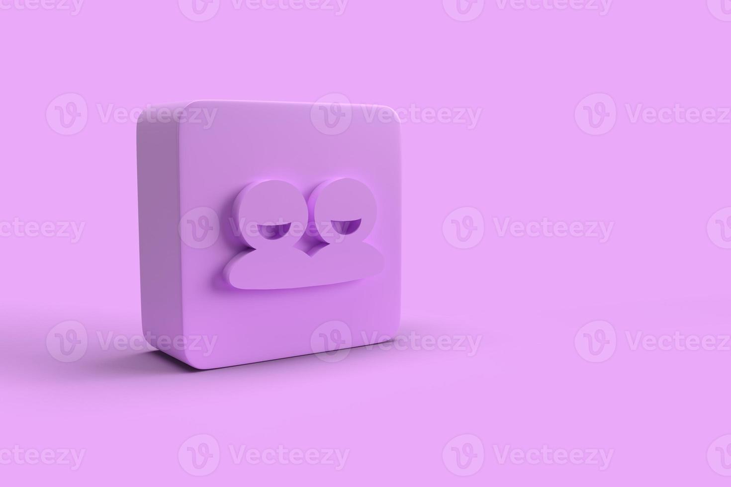 Icono de renderizado 3d foto