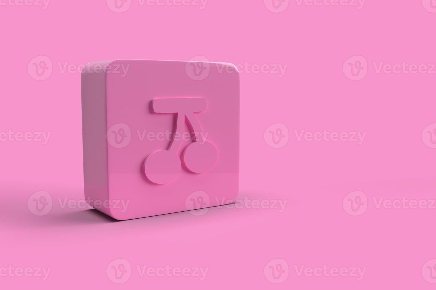 3D Rendering Icon photo