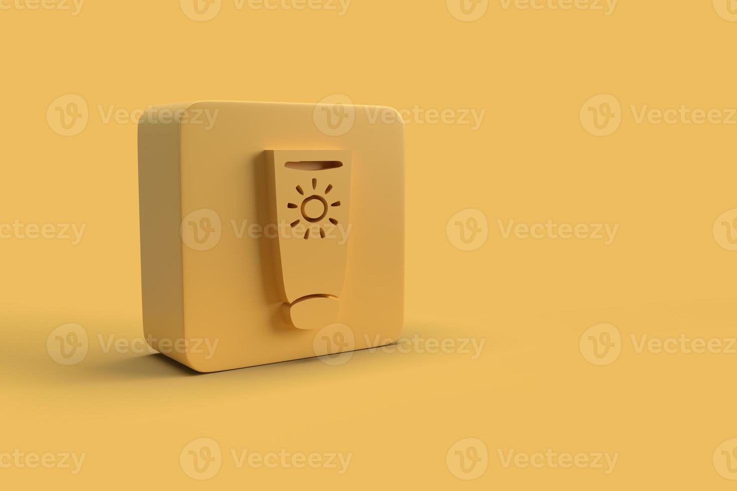 3D Rendering Icon photo