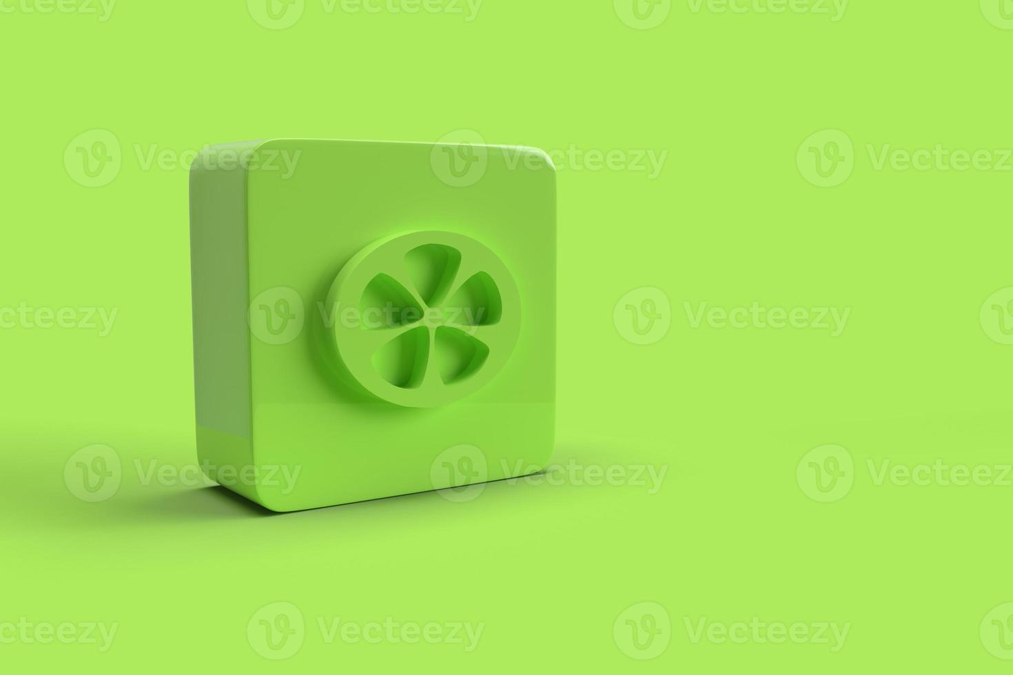 3D Rendering Icon photo