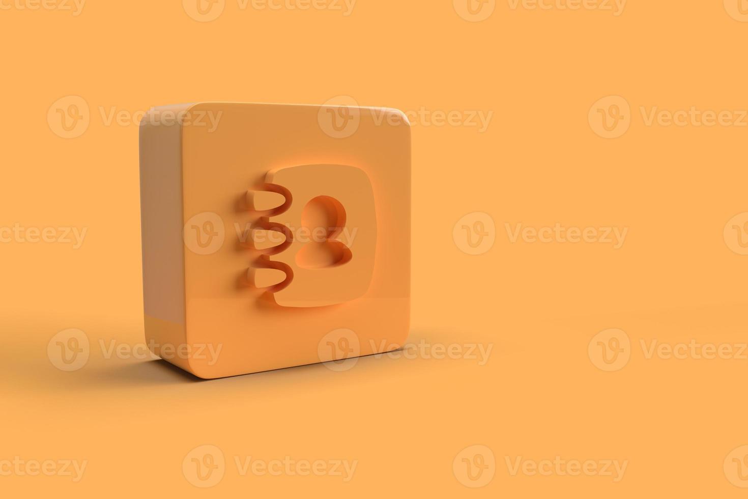 3D Rendering Icon photo
