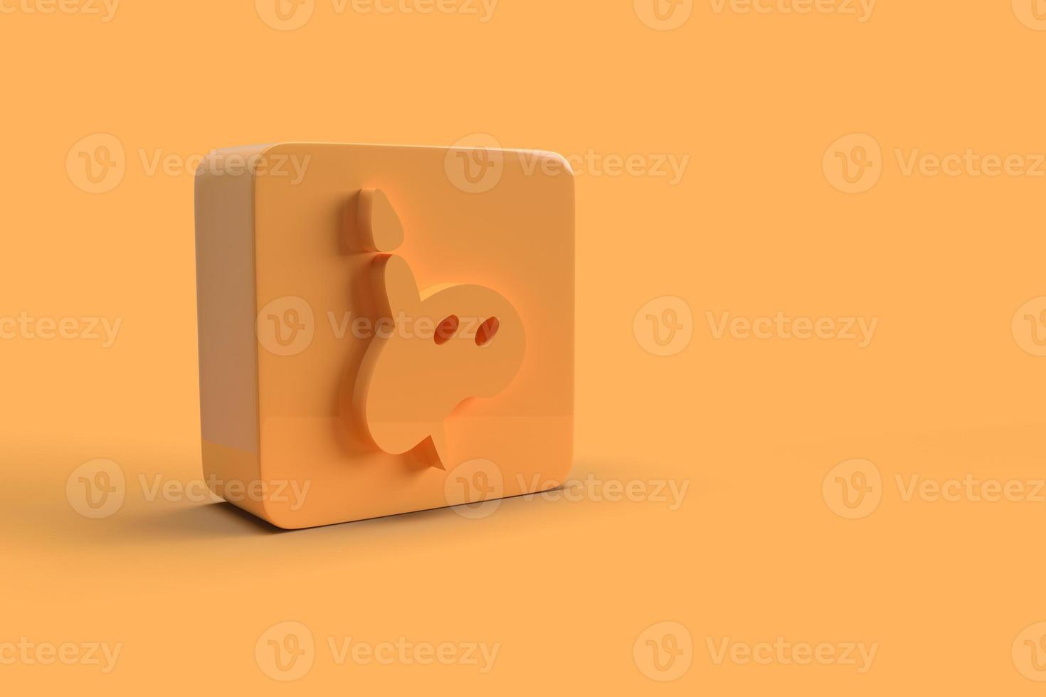 3D Rendering Icon photo