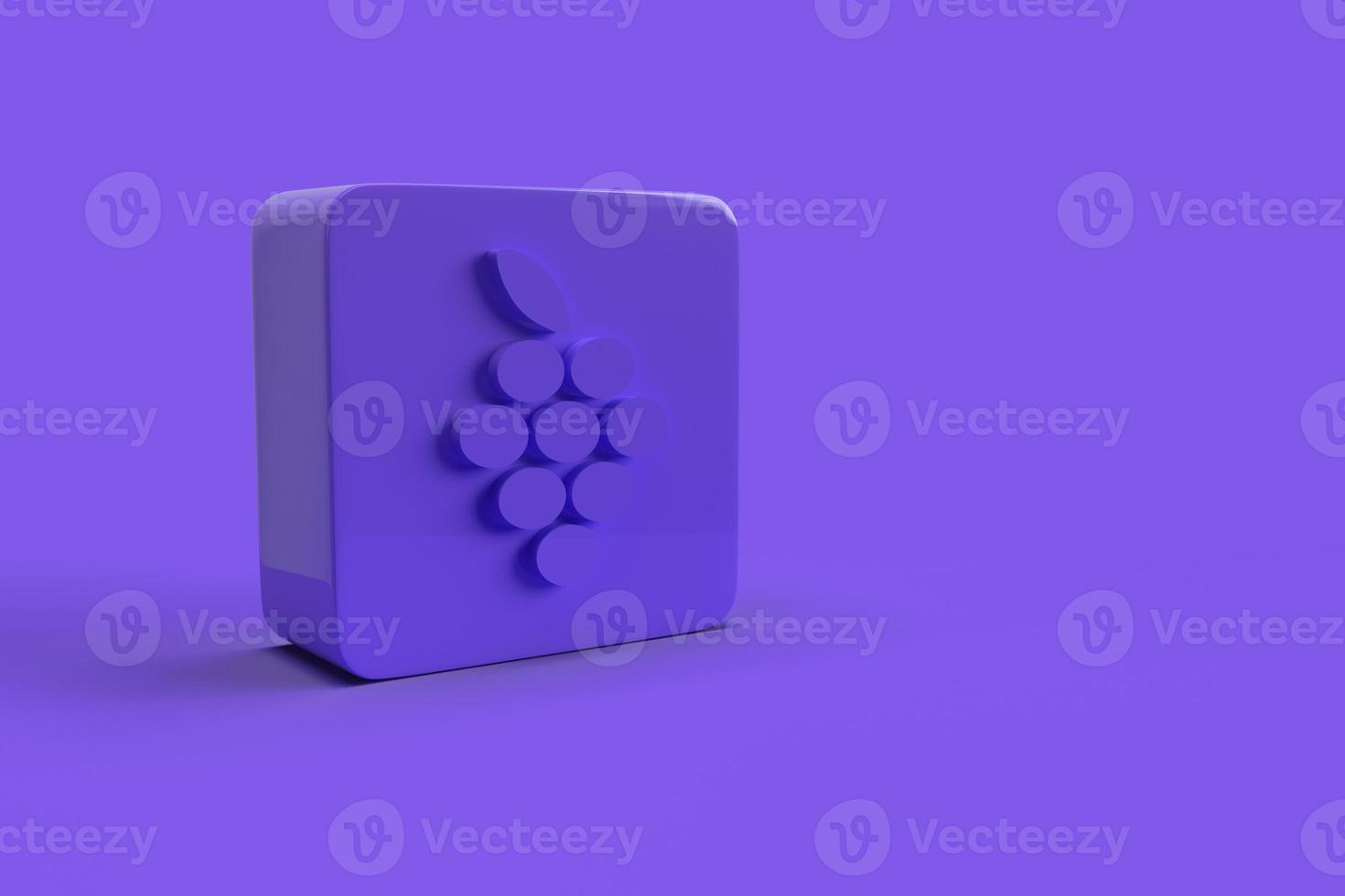 3D Rendering Icon photo