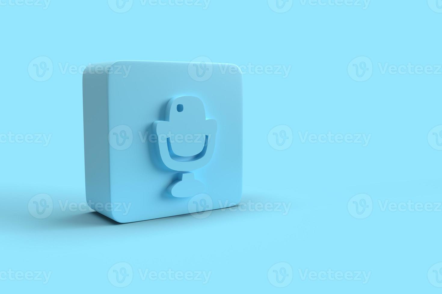 3D Rendering Icon photo