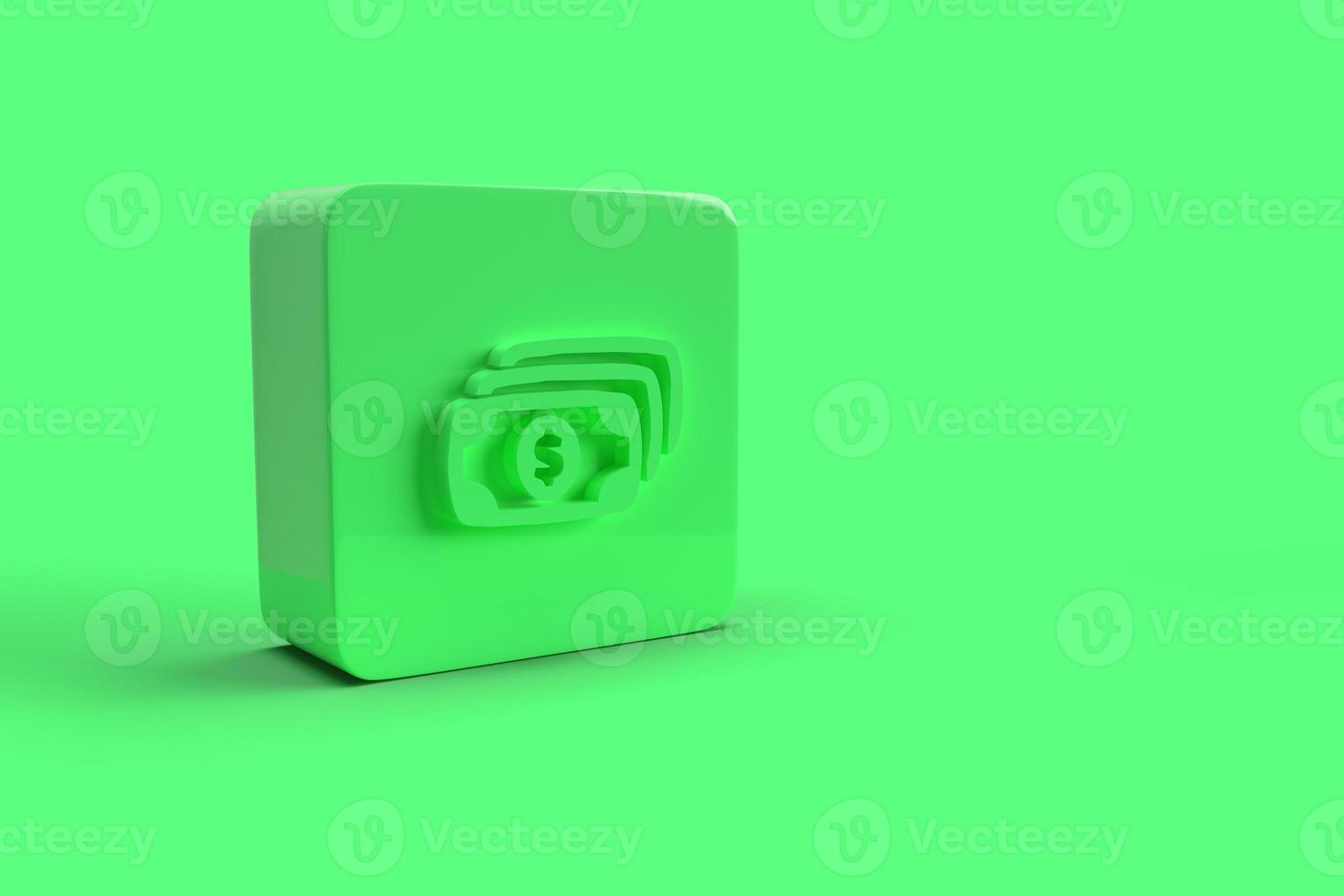 Icono de renderizado 3d foto