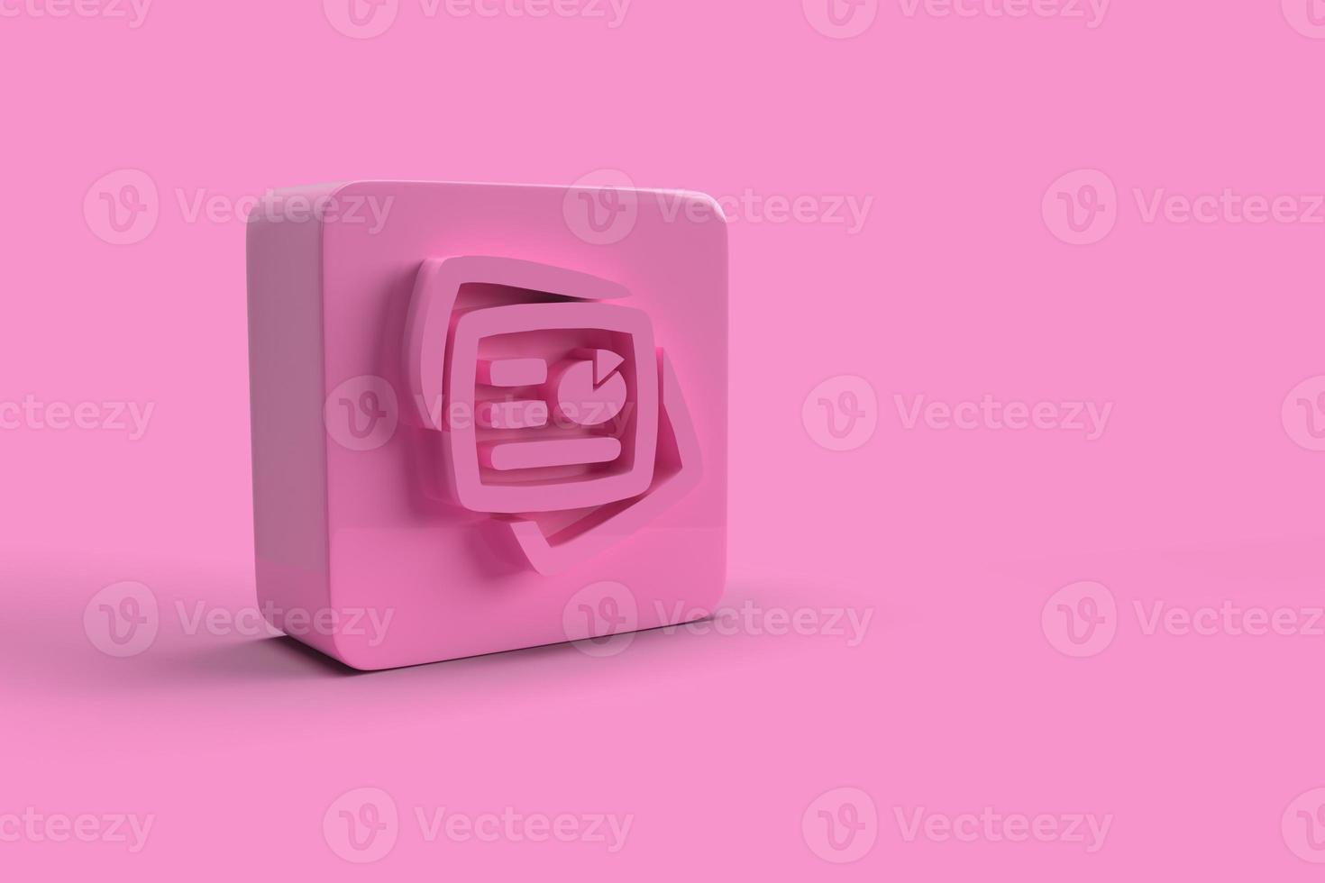 3D Rendering Icon photo