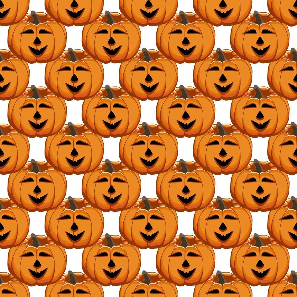 Illustration on theme big colored pattern Halloween vector