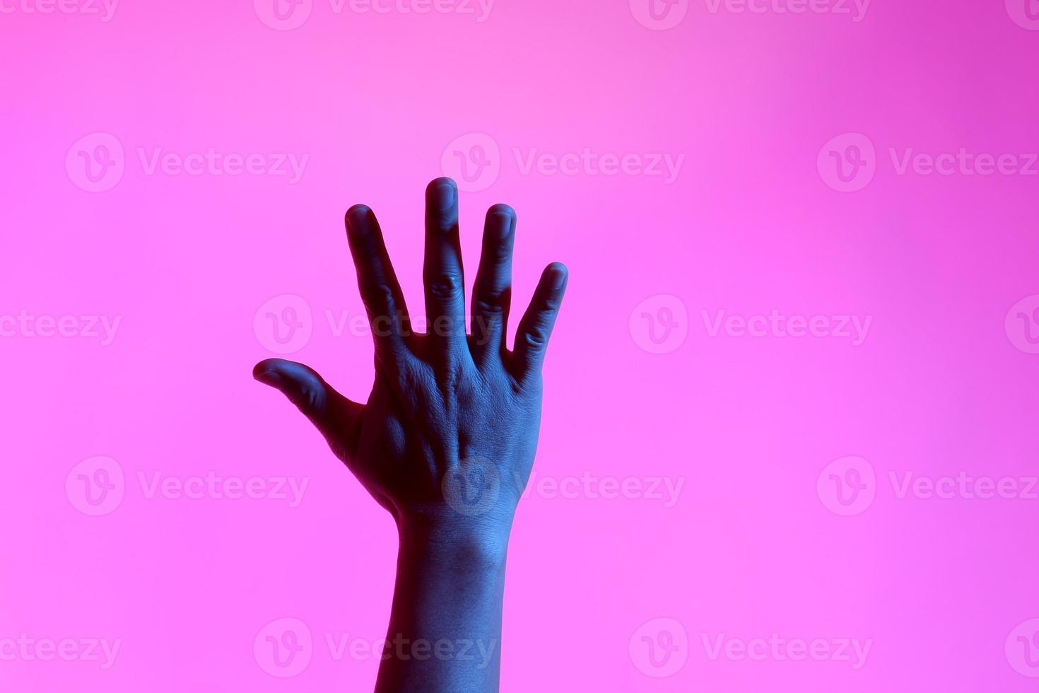 Hands in Vivid Light photo