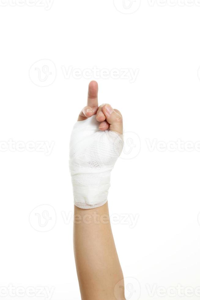 Hand with Bandage photo