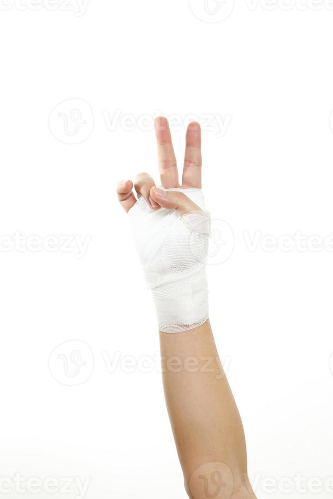 Hands with Bandage photo