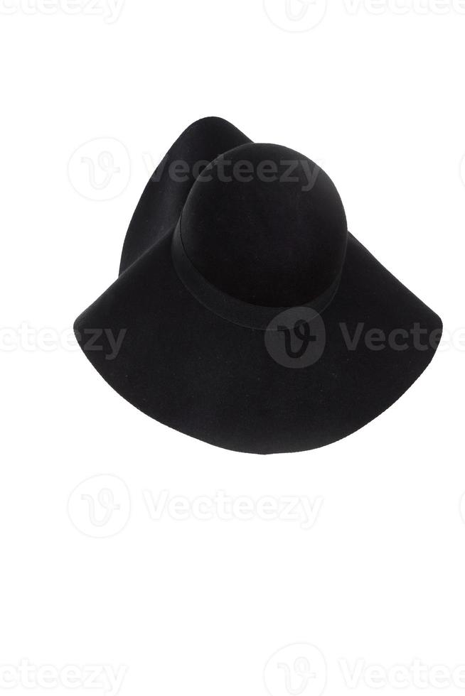 sombrero en blanco foto