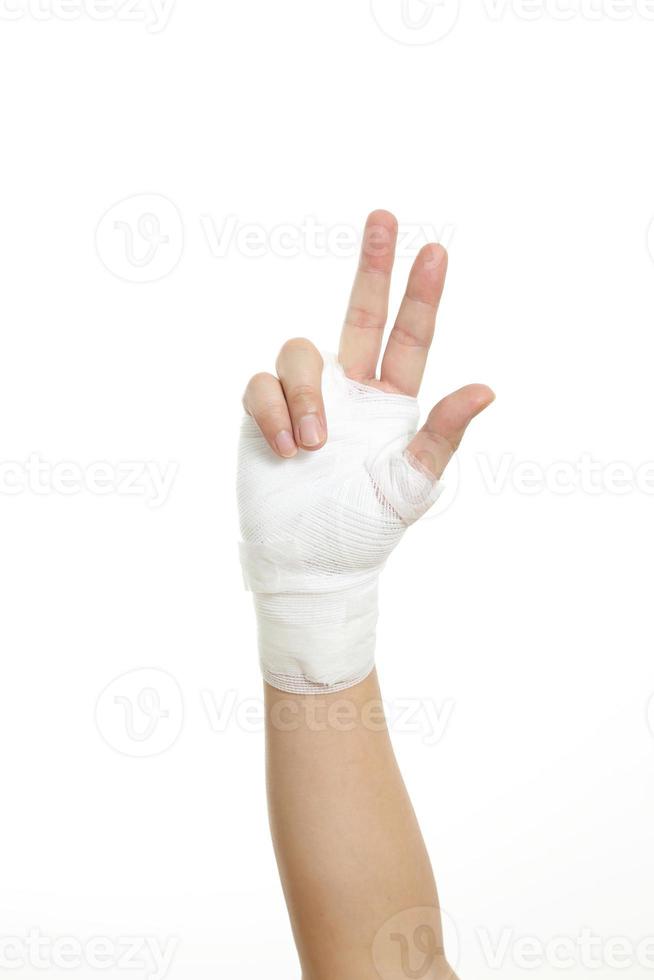 Hand with Bandage photo