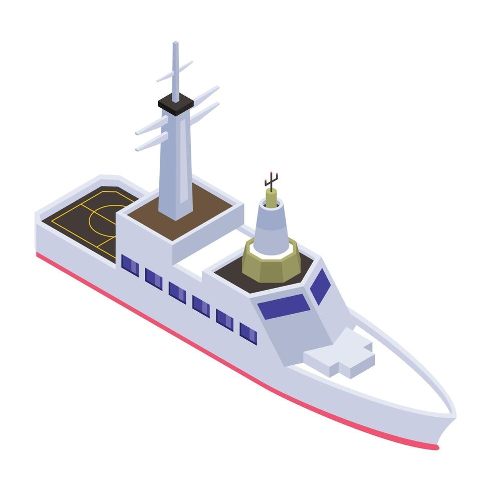 Amphibious Assault Ship vector