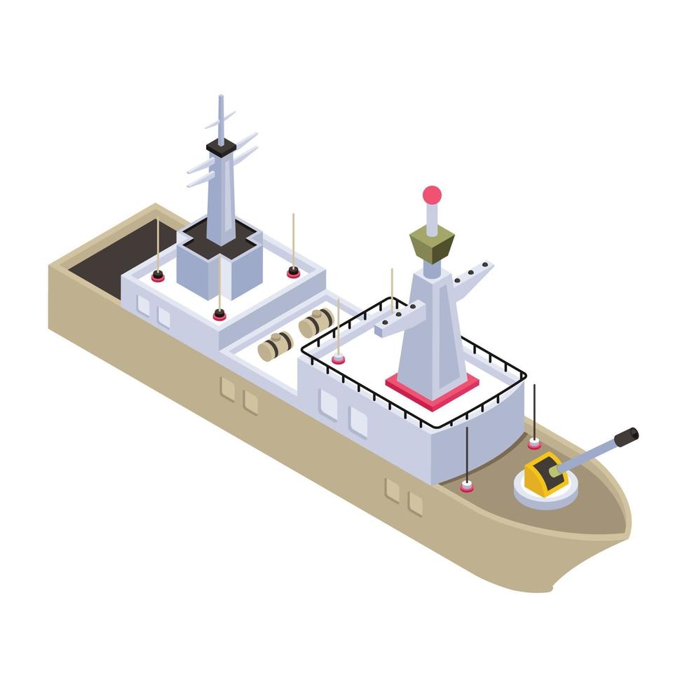 Amphibious Assault Ship vector