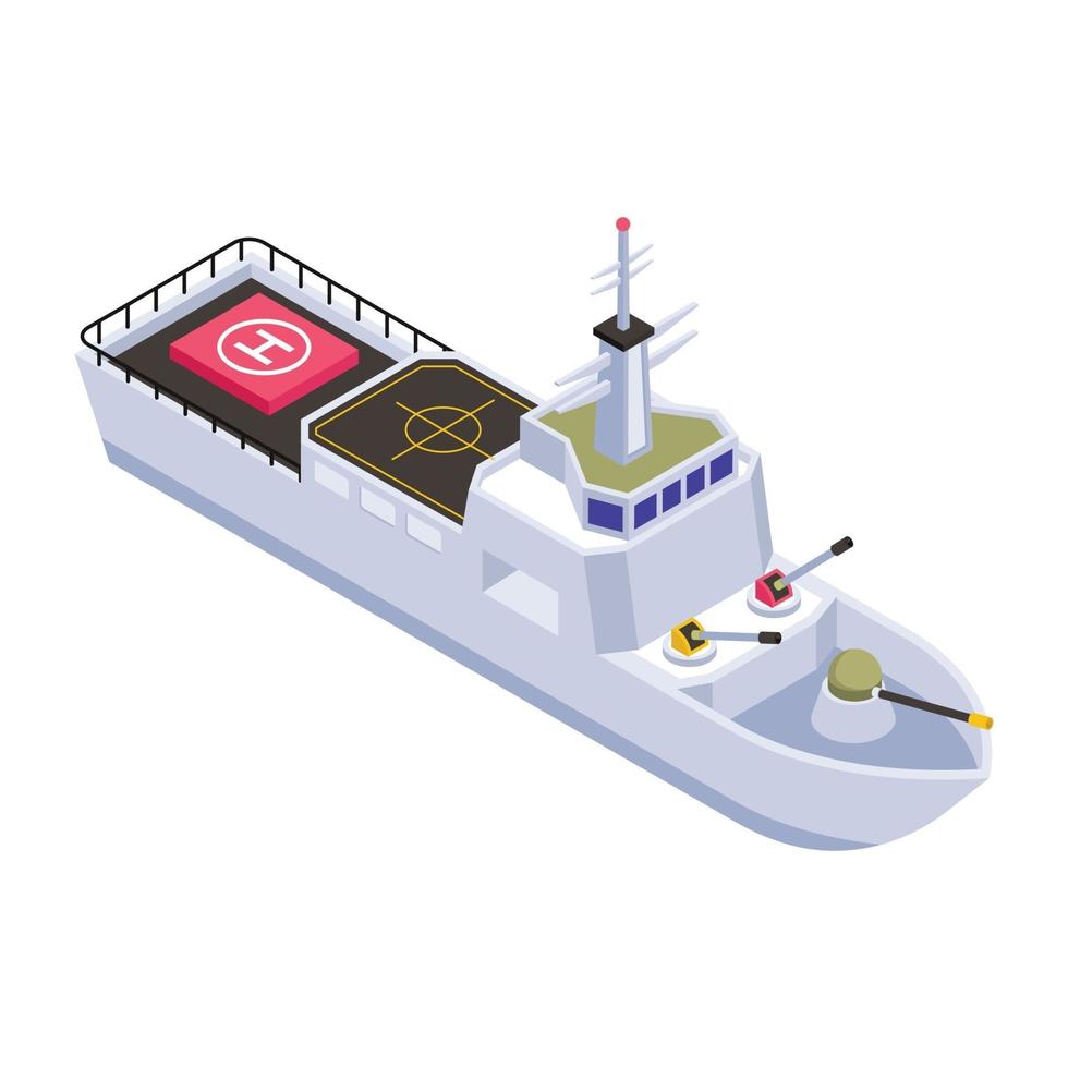 Amphibious Assault Ship vector