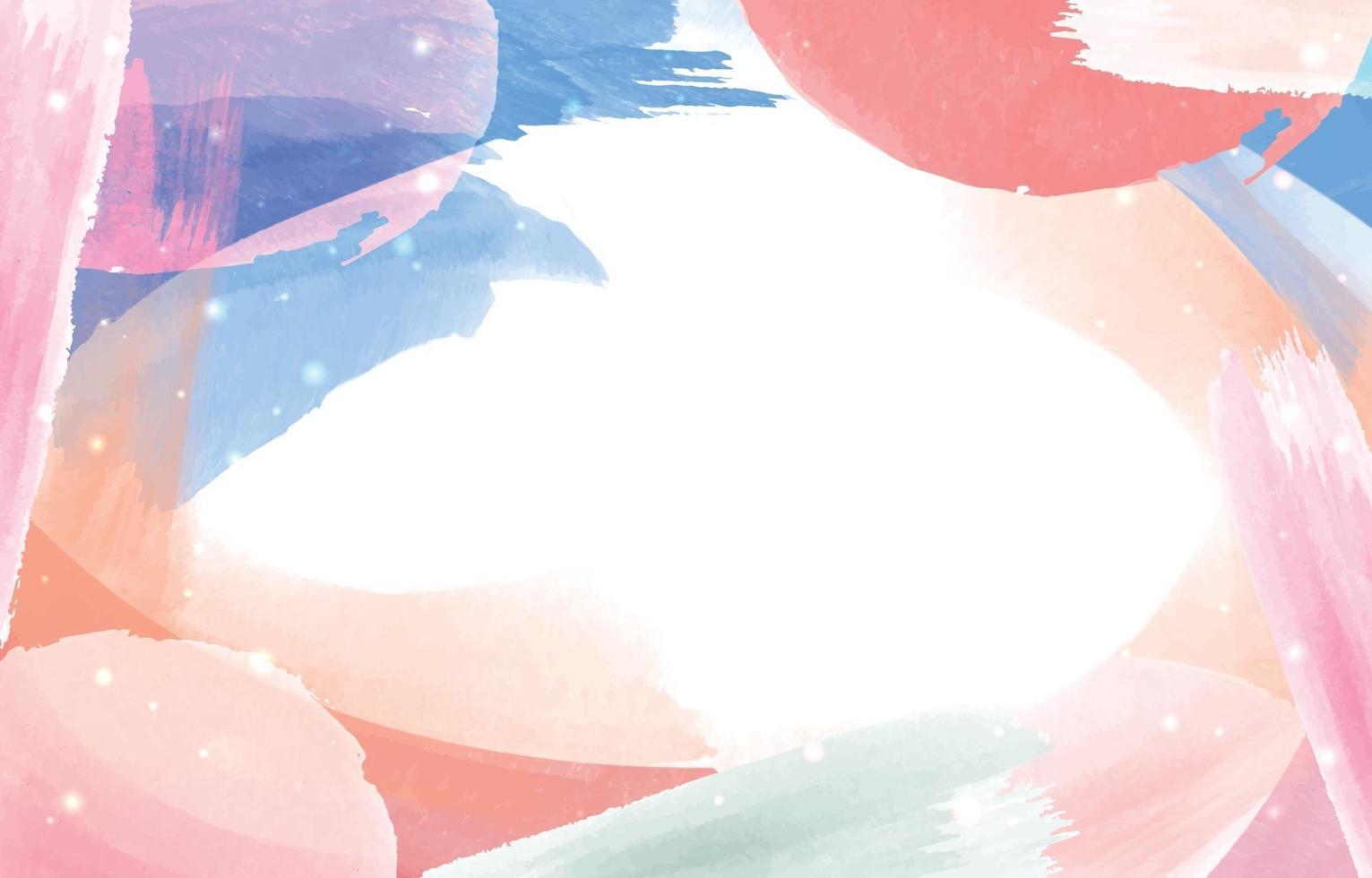 Modern Colorful Watercolor Background vector